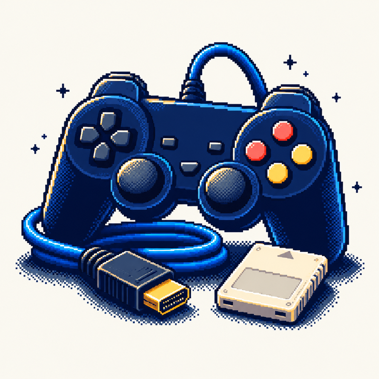 RetroReplay UK representative accessories illustration