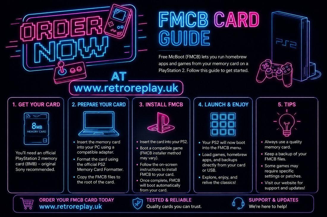 PS2 FreeMcBoot Guide: How to Set Up & Use It | RetroReplay UK