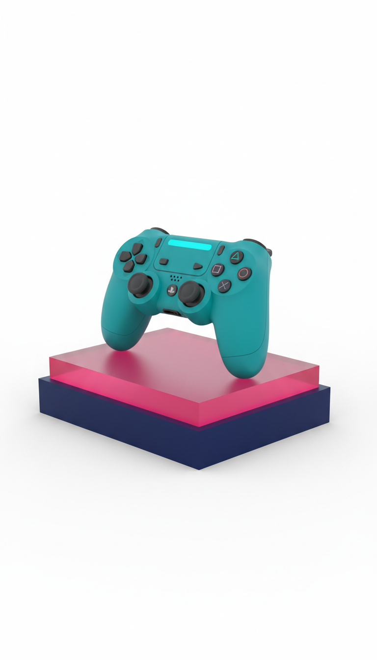 Acid Teal limited DualShock controller