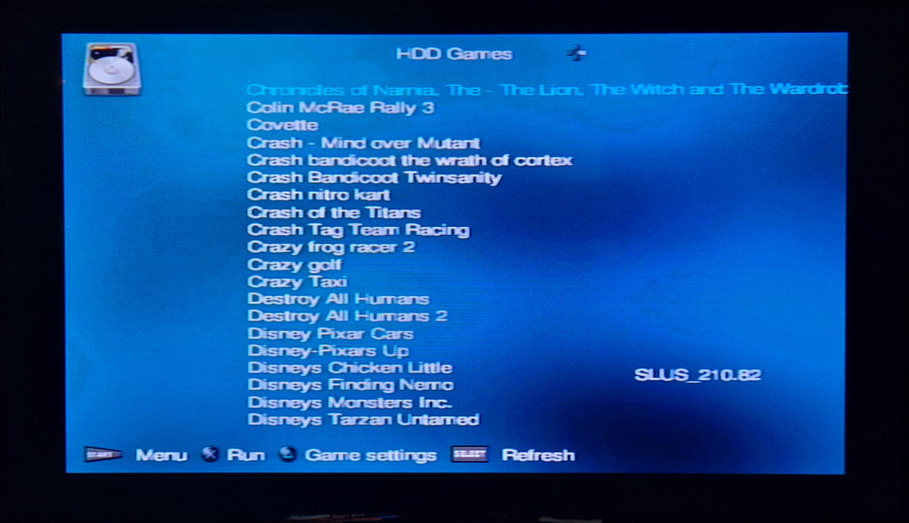 PS2 HDD Upgrade Kit – Plug & Play Setup – FAT & Slim Compatible