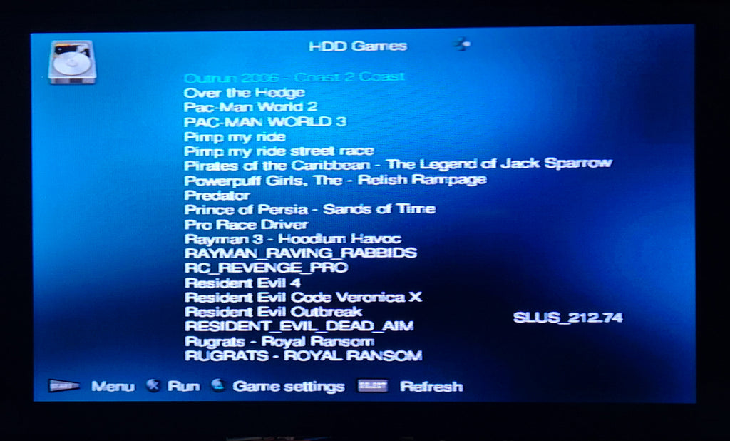 PS2 HDD Upgrade Kit – Plug & Play Setup – FAT & Slim Compatible