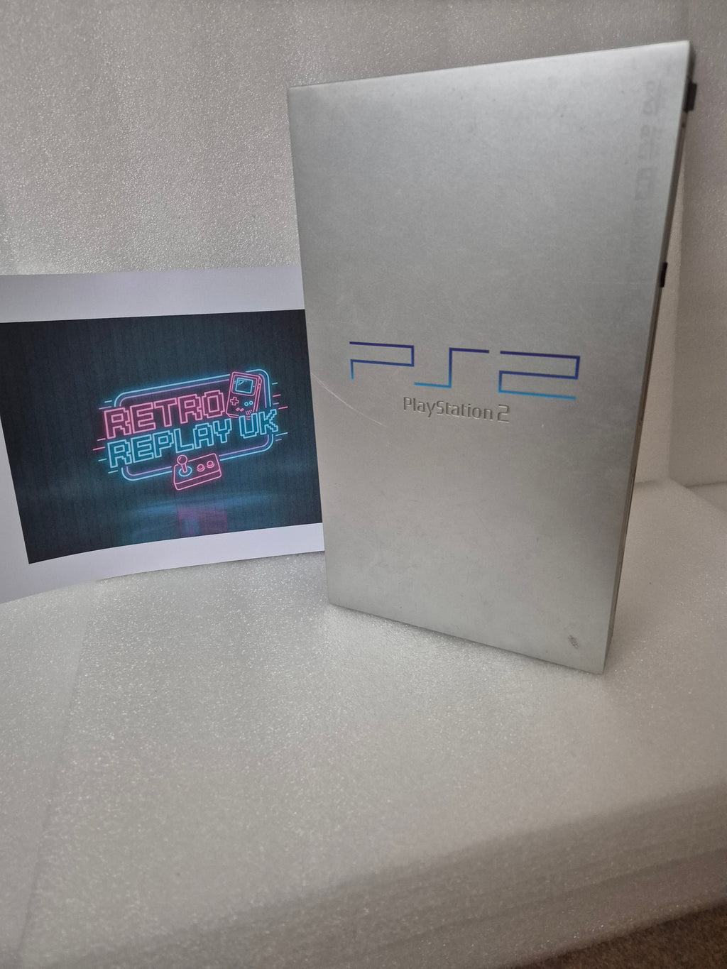 PlayStation 2 Fat Silver – Grade A Un-Boxed Bundle – Complete – Tested & Working – PAL UK