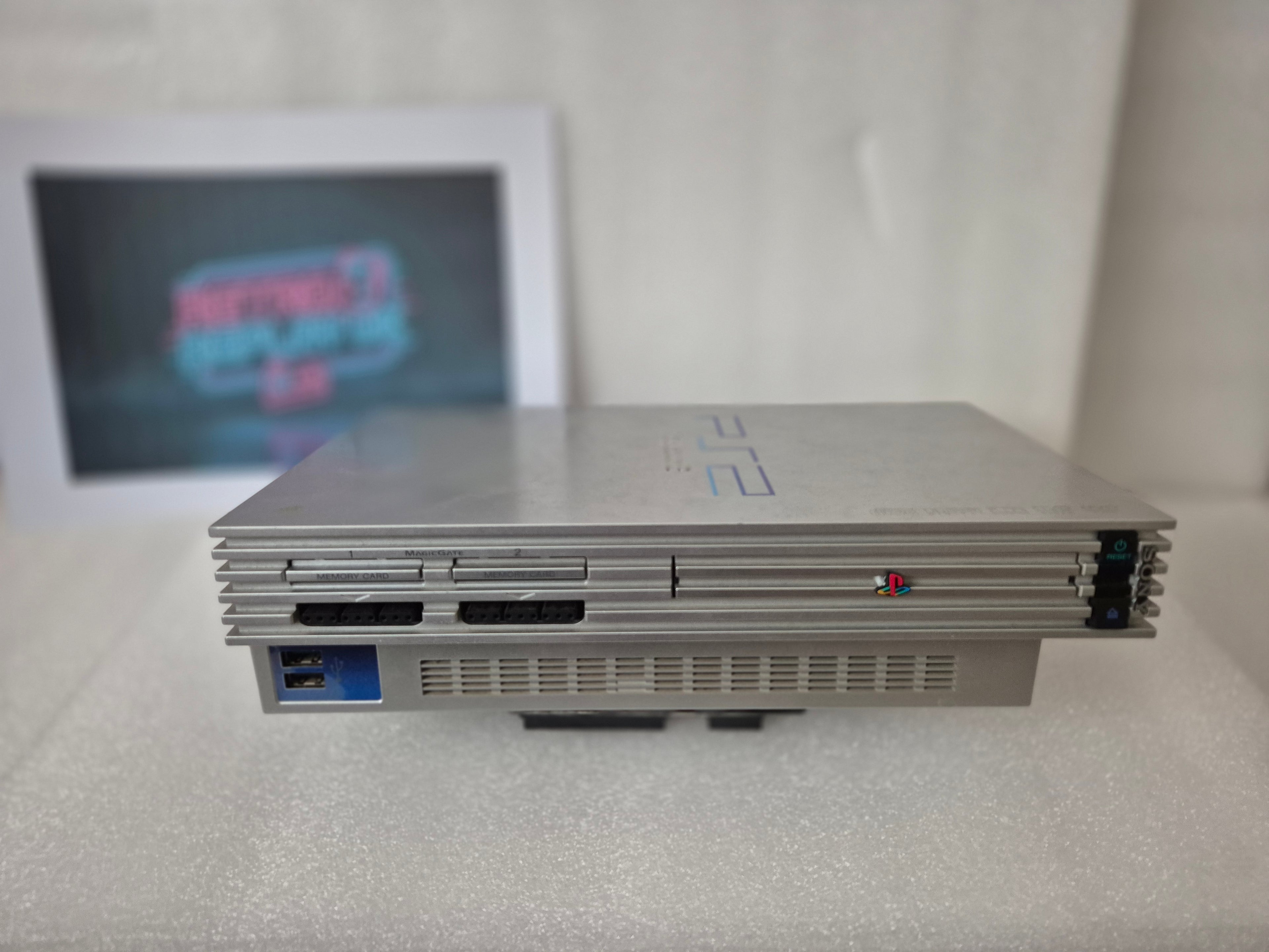PlayStation 2 Fat Silver – Grade A Un-Boxed Bundle – Complete – Tested & Working – PAL UK