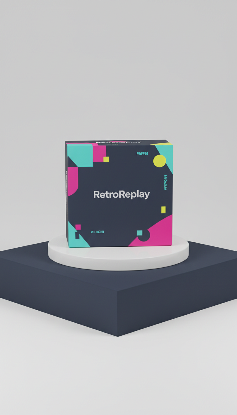 Shadow Navy RetroReplay luxury box
