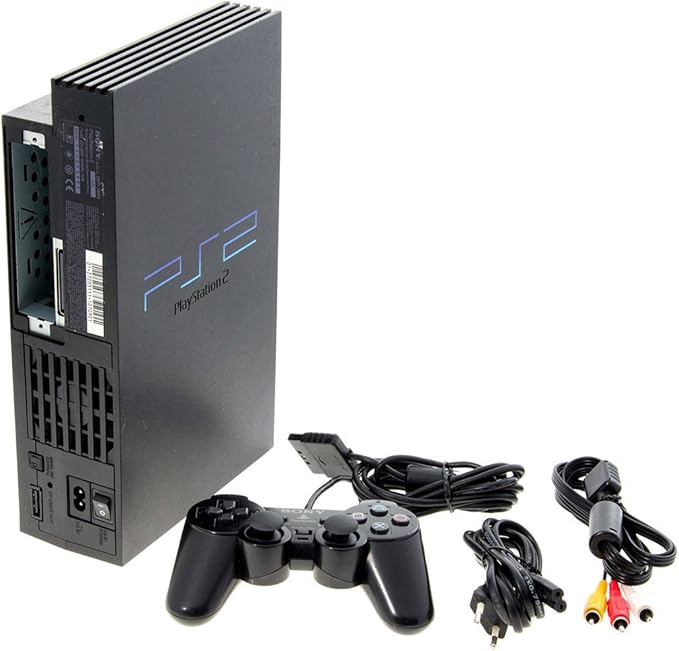 PlayStation 2 Fat – Console reconditionnée – Manette et câbles inclus – Prête à jouer