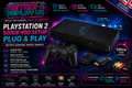 PlayStation 2 HDD Gaming System | PS2 Console Bundle HDMI Plug & Play | RetroReplay UK
