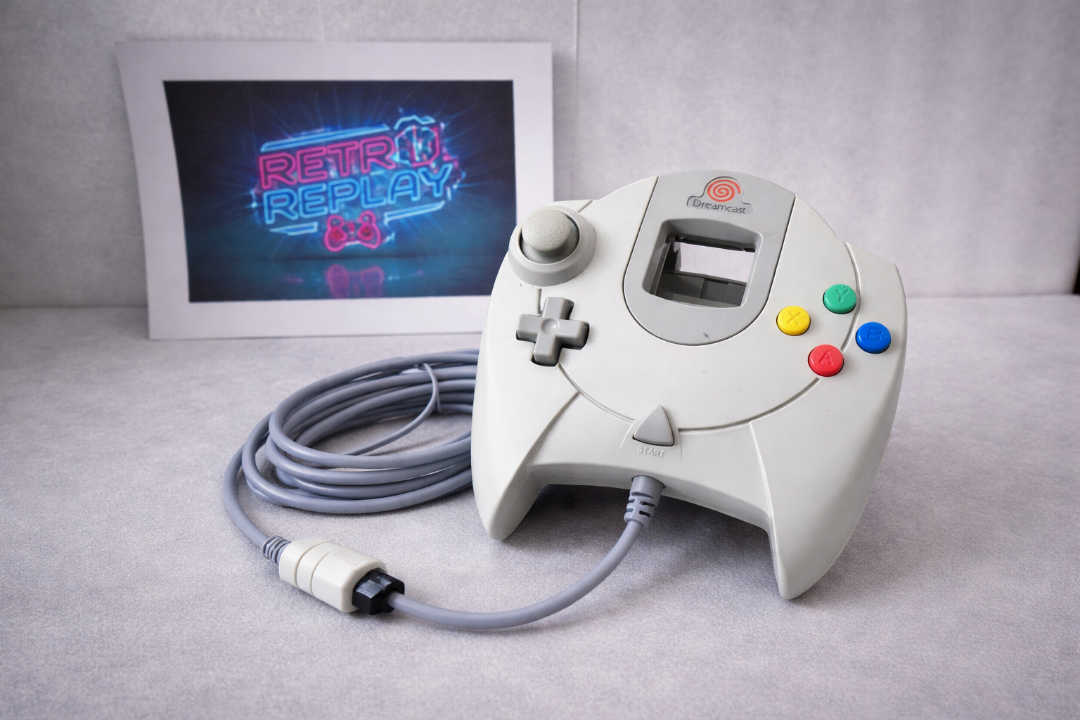 Manette et VMU officielles Sega Dreamcast | Remises à neuf | Testées et prêtes à l'emploi
