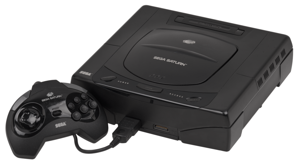Sega Saturn – Pack Console Reconditionnée – Manette & 2 Jeux Inclus – Prête à Jouer